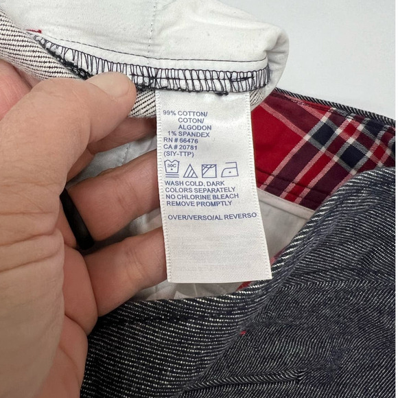 Tommy Hilfiger European Sailor Style Low Rise Stretch Dark Bootcut Jean's 8 - Picture 5 of 9